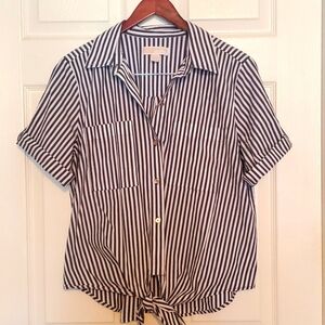 Michael Kors striped‎ top